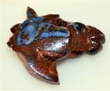 Opal/matrix horse head