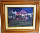 Signed oil painting by Susan Grisell