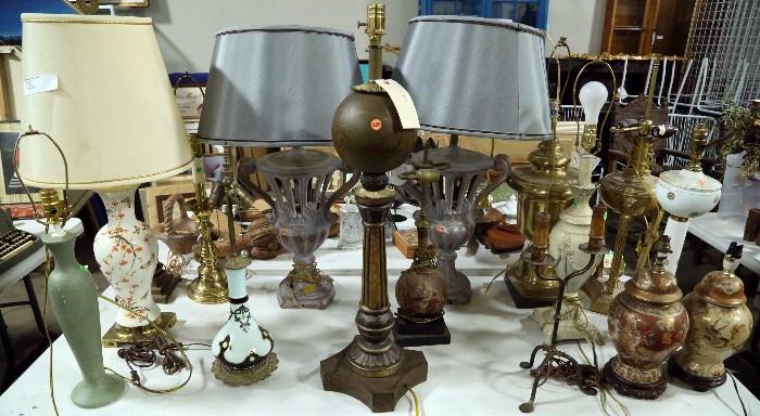 lamps with lamp shades