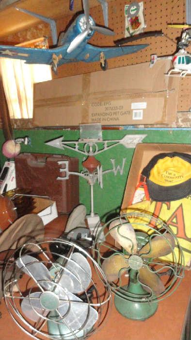 "finger chopper" vintage fans, Weather vane, Minneapolis star Carrier bag