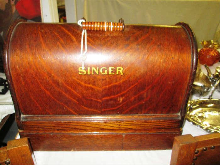 antique singer table top singer sewing machine