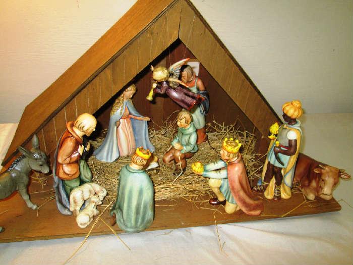 Hummel Goeble  Nativity Scene 