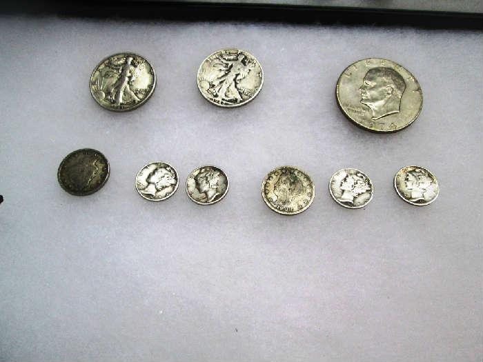 Antique Silver Coins  