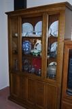 China Cabinet, Glassware, Collectibles, etc.
