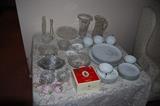 Glassware, china, collectibles