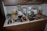 Utensils, small appliances