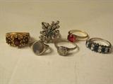 gold rings diamonds and emeralds