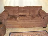 Suede Leather Sofa