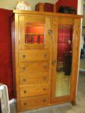 Oak wardrobe