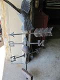 Antique eagle weather vane