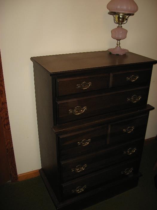 Chest of drawers as part of bedroom suite