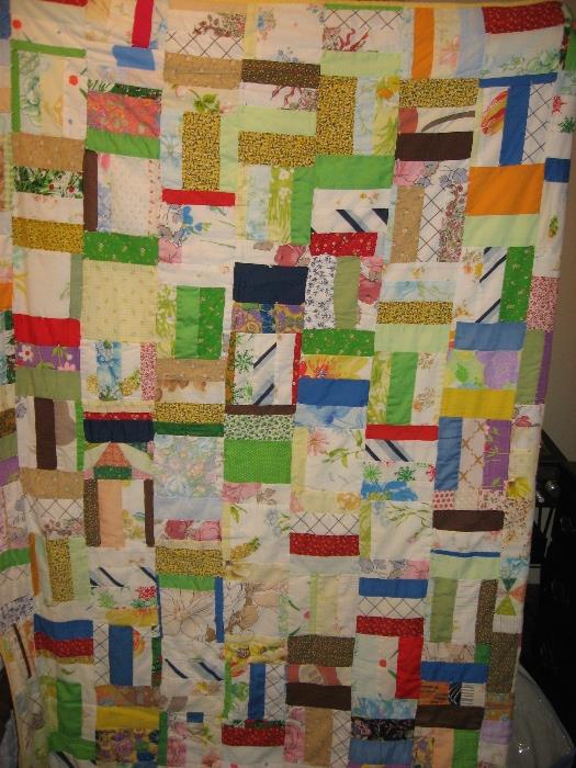 Great multi colored quilt