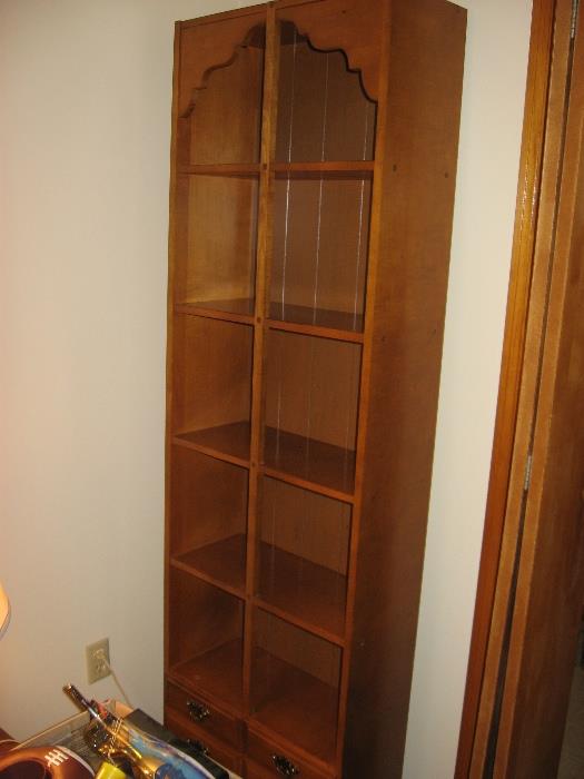 Nice storage or book shelf and there are two of these units.