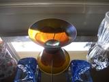 !980s art glass bowl