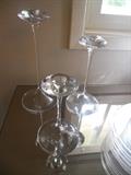 Kosta Boda signed candle sticks