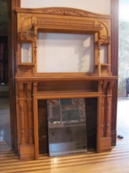 Reclaimed Eastlake Fireplace Mantle