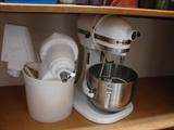 KitchenAide mixer with all the bells and whistles