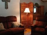 Recliner, double recliner, Indian screen