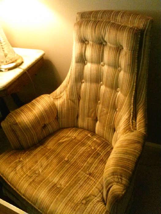 One of 2 matching chairs.