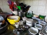 LOTS of kitchen gadgets, mixing bowls and miscellaneous