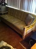 Mid-Century Modern Naugahyde Sofa