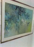 Beautiful David Lee Lithograph - signed