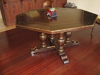Marge Carson game table.