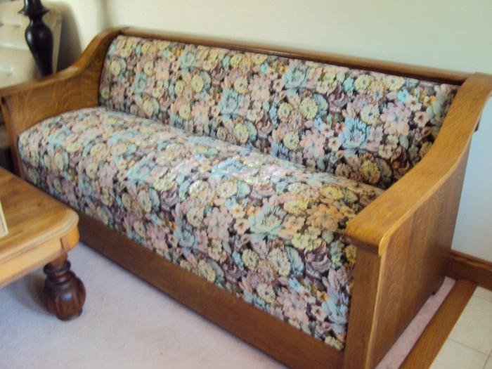 Antique Pullman convertible sofa