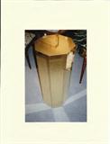 T-35 a&b BRASS OCTAGON DISPLAY PEDESTALS (12"dia x 30" or 36"h)
