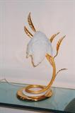 L29 a&b Pr ART NOUVEAU ACCENT LITES Ital Porcelain.gldpl (10diax24h)