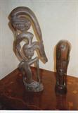 A-94 Tanzania Carving (8diax22h)
& A-95 Teak Face (5diax15h)