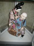 A-100 "CHINESE CERAMIC COUPLE" (12diax19h)