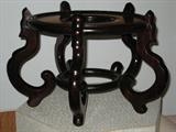A-207 PR LG.CHINESE EBONY STANDS (22"diax13"h) (topfit: 13"dia)