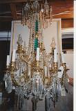 L-54 It.Imp. 10 lt."CAZR" CHANDELIER (26diax41h) for 9'+h.DiningRm Clgs -or- 10'6+h RoomClgs)