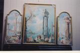 P-7 PIRANESI TRYPTECH CLASSICAL LANDSCAPE (3p: 65wx31h)
