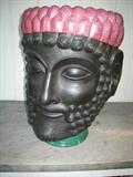 A-55 LG PERSIAN KING PORC PLANTER (15dia x 18"h)