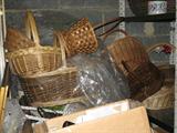 DECORATIVE BASKETS- LG & SMALL