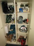 POWER TOOLS- CircularSaw-Drills-BenchGrinder-NailStapleGun-Prof.StSteel PaintSprayer etc.