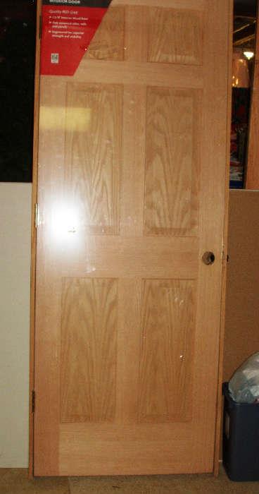 6 panel oak door