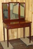 1930's Mahogany Vanity