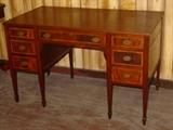 Mahogany Banded Inlay Desk