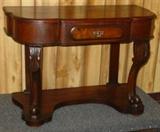 Walnut Console Table