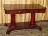 Empire Mahogany Library Table