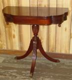 Mahogany Flip Top Game Table