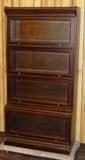 Mahogany 4 Stack Bookcase