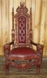 Queens Throne Chair