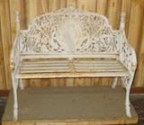 Cast Iron Yard Bench