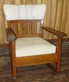 Oak Rocker Signed Stickley Bros