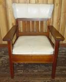 Oak Chair Signed Stickley Bros