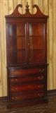 Mahogany Corner China Cabinet